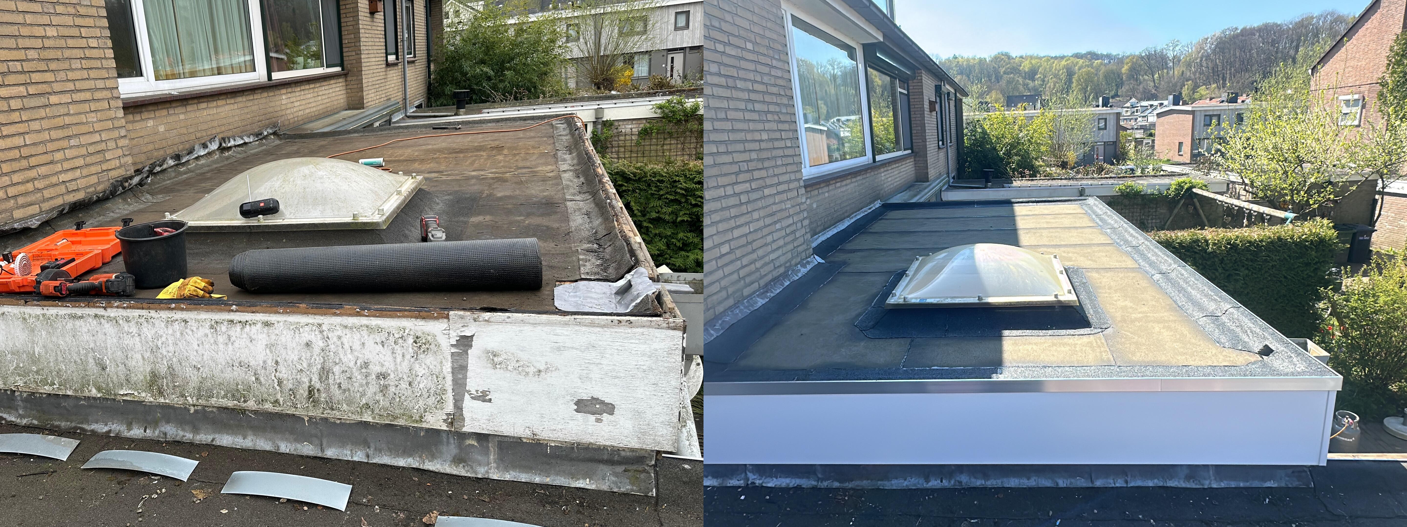 Vóór en na renovatie — project 1